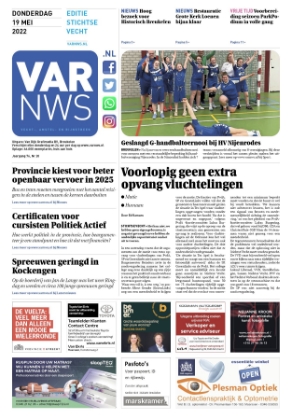 Editie voorpagina