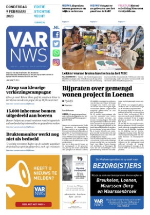 Editie voorpagina