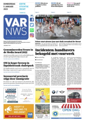 Editie voorpagina