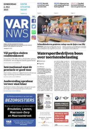 Editie voorpagina