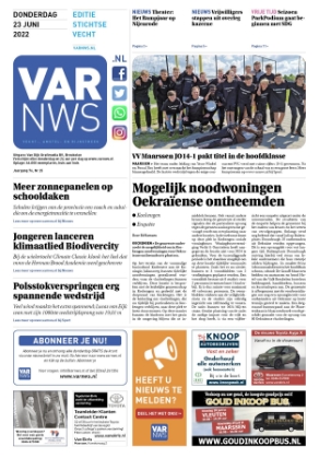 Editie voorpagina