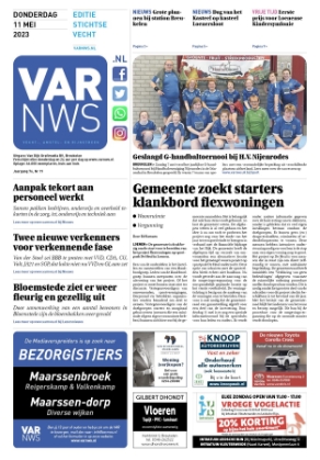 Editie voorpagina