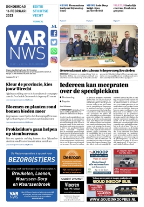 Editie voorpagina
