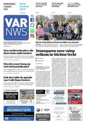 Editie voorpagina