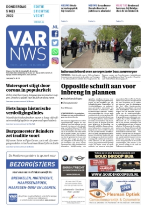 Editie voorpagina