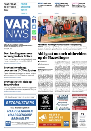 Editie voorpagina