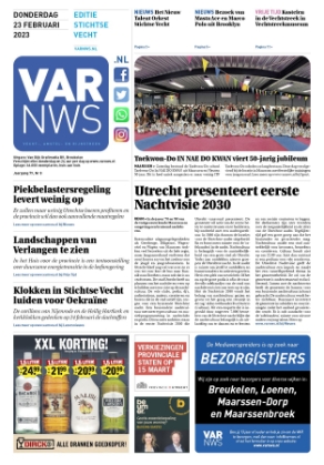 Editie voorpagina