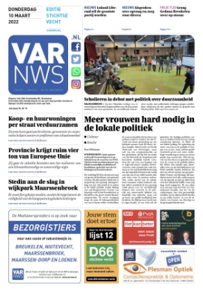 Editie voorpagina