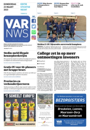 Editie voorpagina