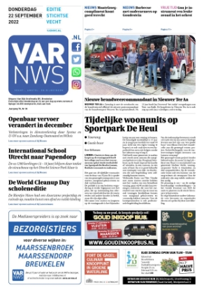 Editie voorpagina