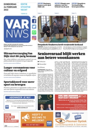 Editie voorpagina