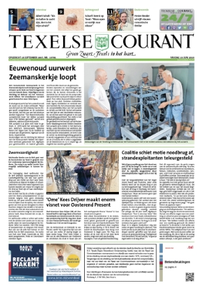 Editie voorpagina