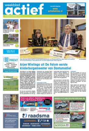 Editie voorpagina