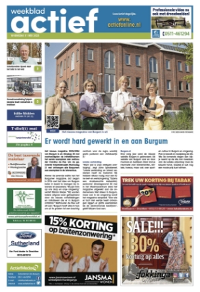 Editie voorpagina