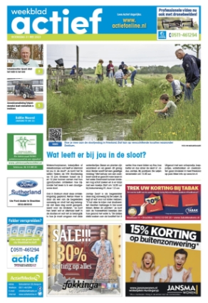 Editie voorpagina
