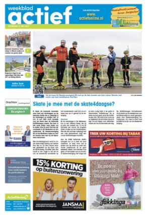 Editie voorpagina