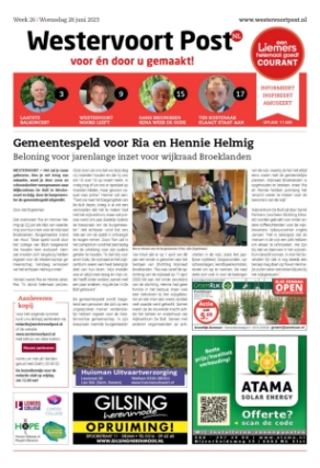 Editie voorpagina