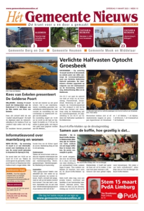 Editie voorpagina