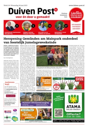 Editie voorpagina