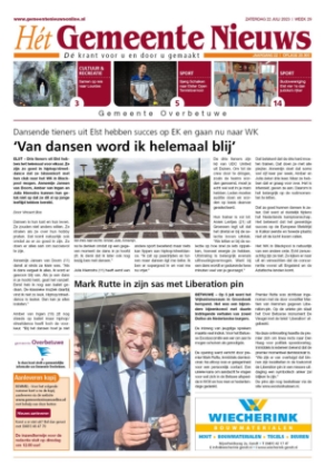 Editie voorpagina