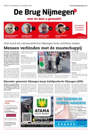 Editie voorpagina