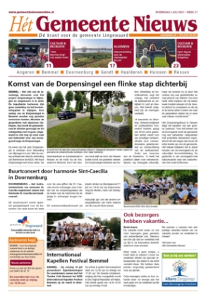 Editie voorpagina
