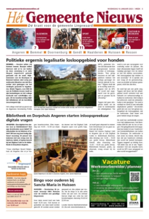 Editie voorpagina