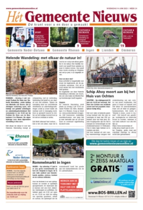Editie voorpagina