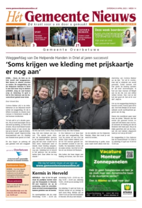 Editie voorpagina