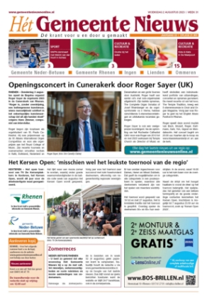 Editie voorpagina