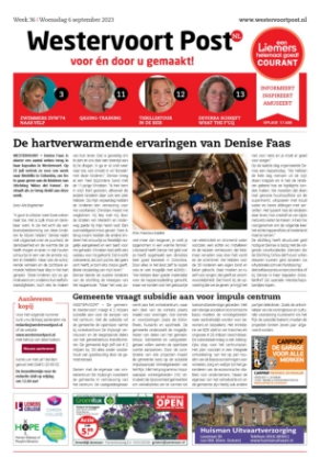 Editie voorpagina