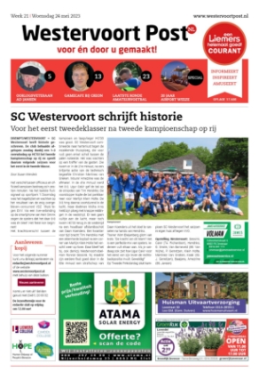 Editie voorpagina