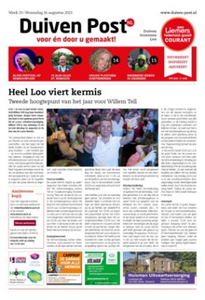 Editie voorpagina