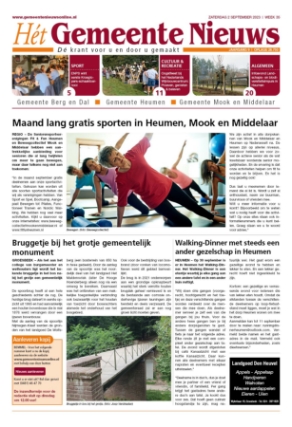 Editie voorpagina