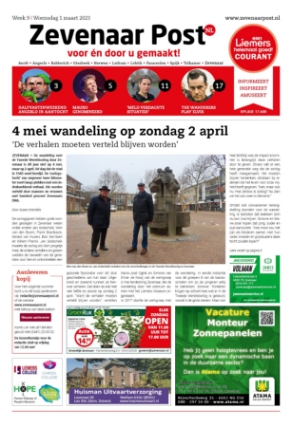 Editie voorpagina