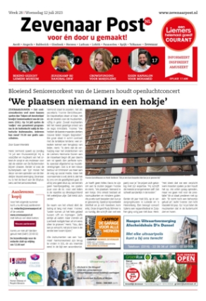 Editie voorpagina