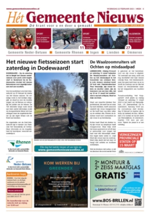 Editie voorpagina