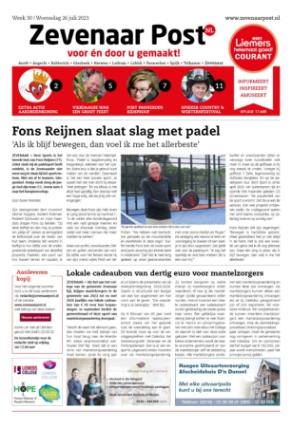 Editie voorpagina