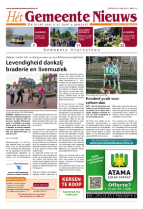 Editie voorpagina