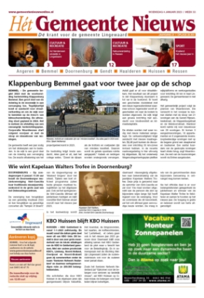 Editie voorpagina
