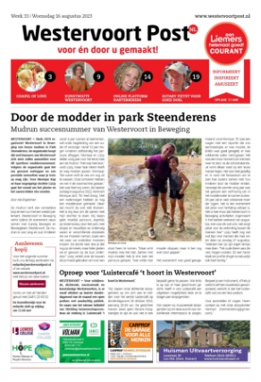 Editie voorpagina