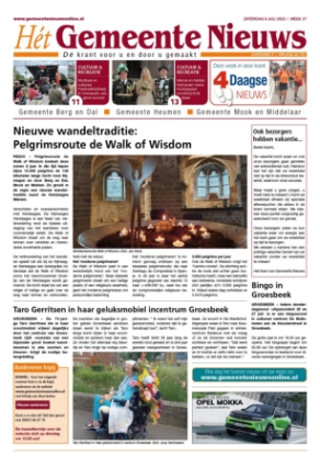 Editie voorpagina