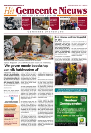 Editie voorpagina