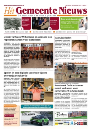 Editie voorpagina