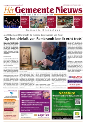 Editie voorpagina