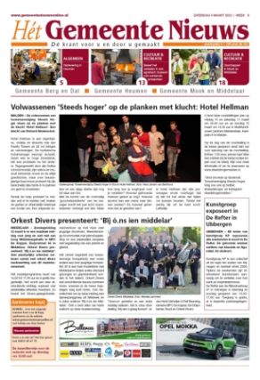 Editie voorpagina
