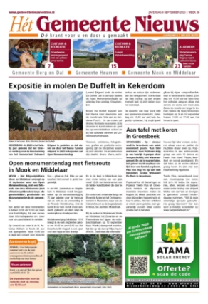 Editie voorpagina