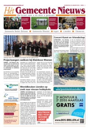 Editie voorpagina
