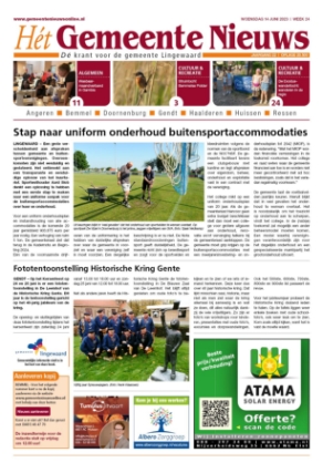Editie voorpagina