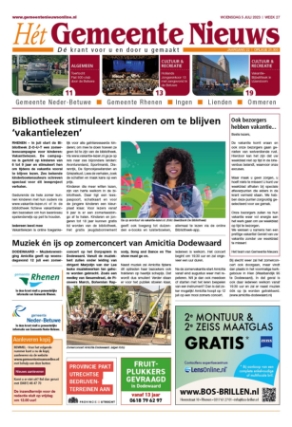 Editie voorpagina